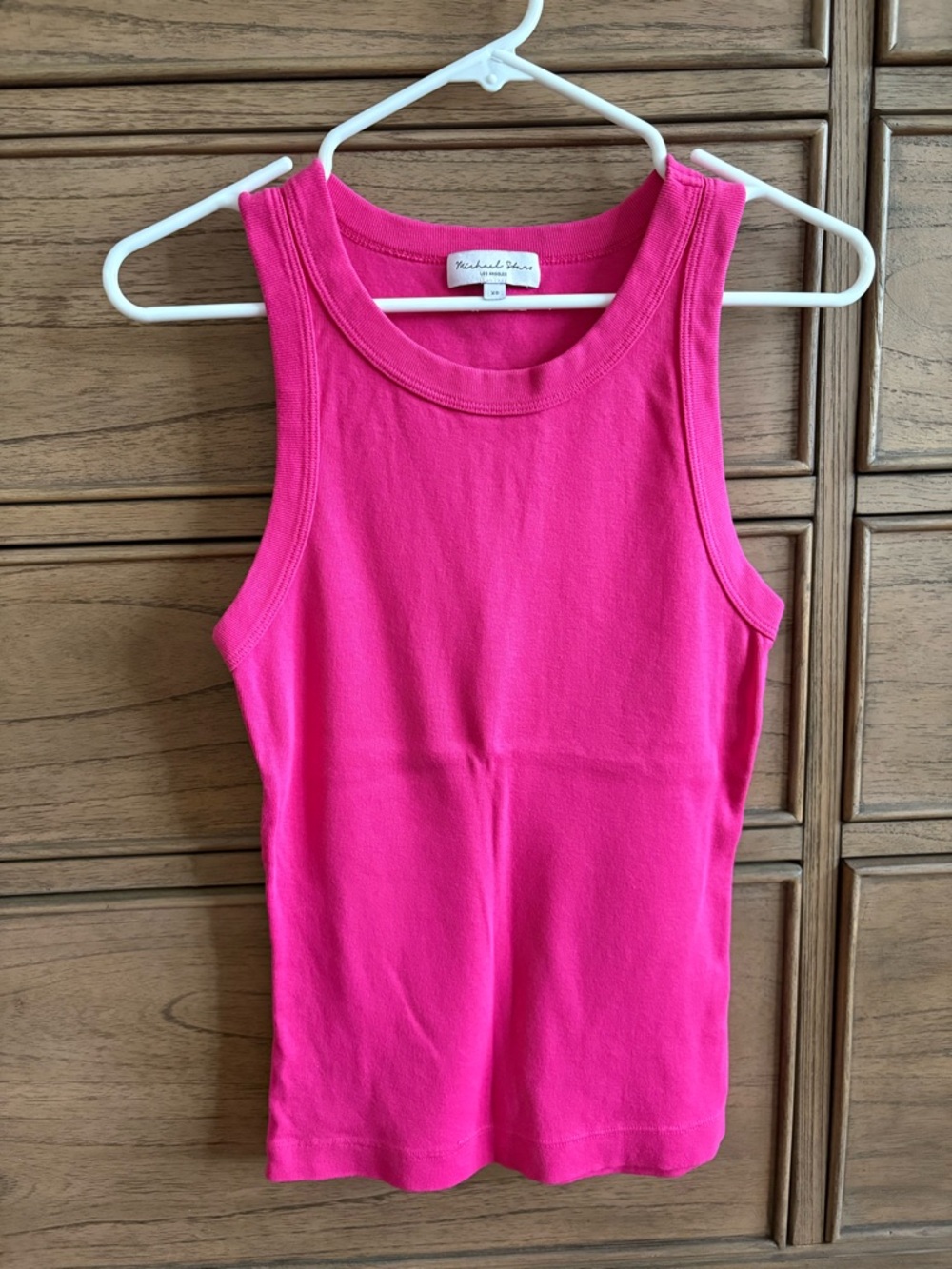 Michael Stars fuchsia tank